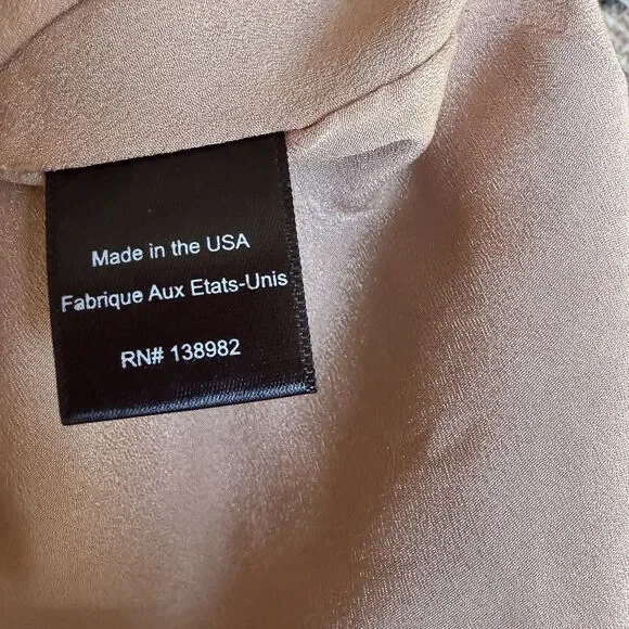 Dress the Population Karen Dress Green Lace Mesh Sequin Formal Prom Size Large - Picture 12 of 15